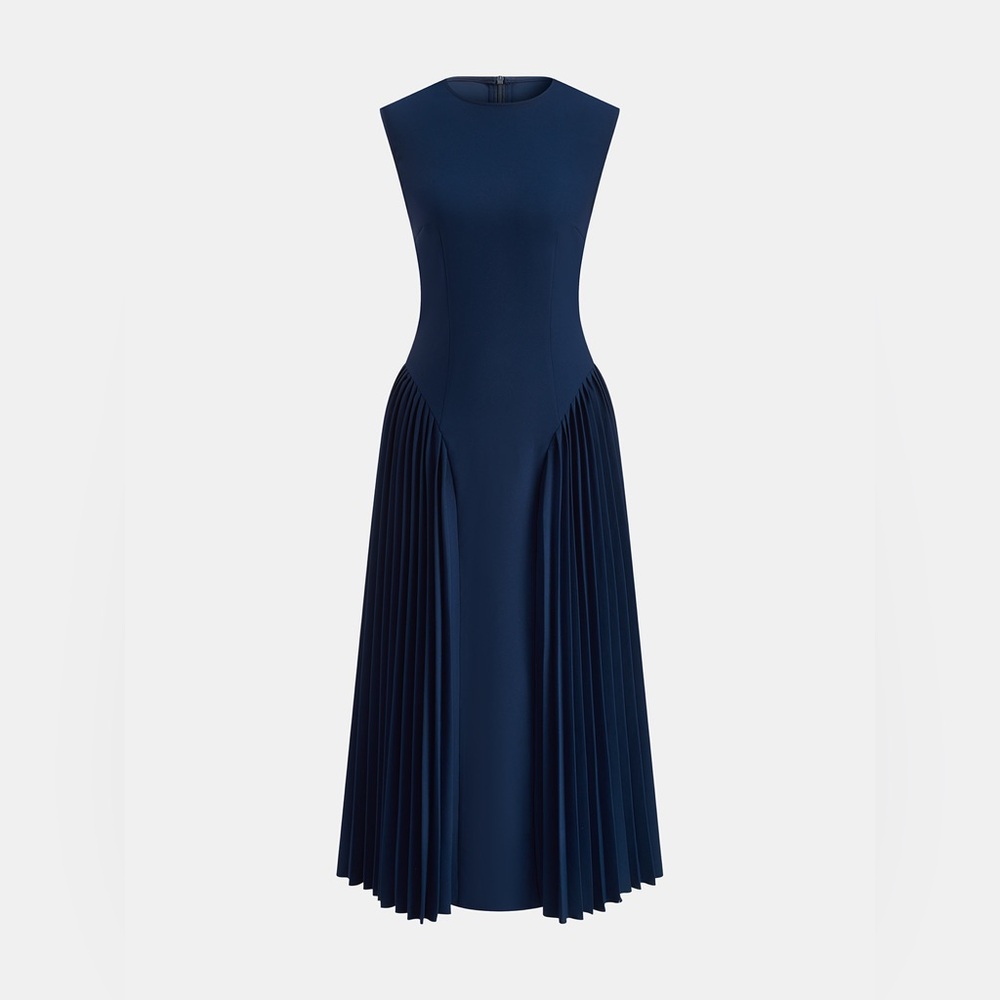 Commense Pleated Dress